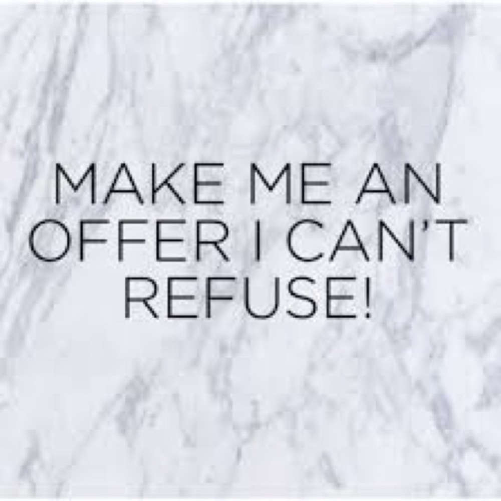 Make me an offer!